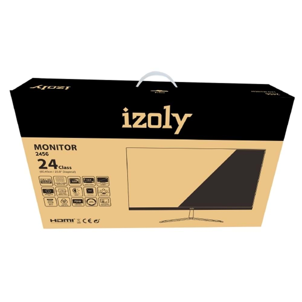 İzoly 2456 23.8'' 75Hz 4MS FULL HD IPS Oyuncu Monitörü