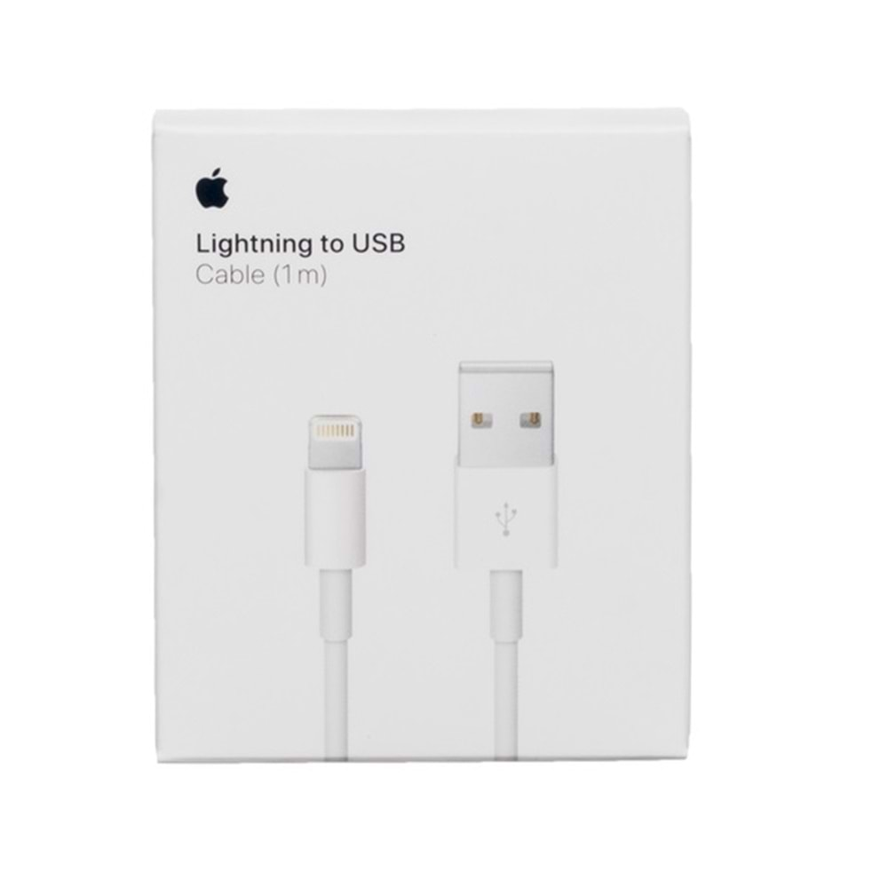 Apple Lightning to USB Cable, 1M, MD818ZMA, White