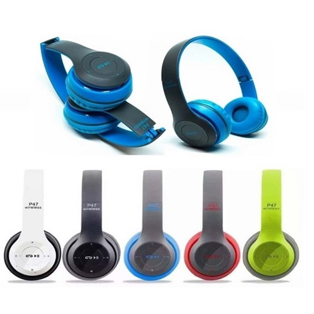 P47 Wireless Bluetooth Headphones