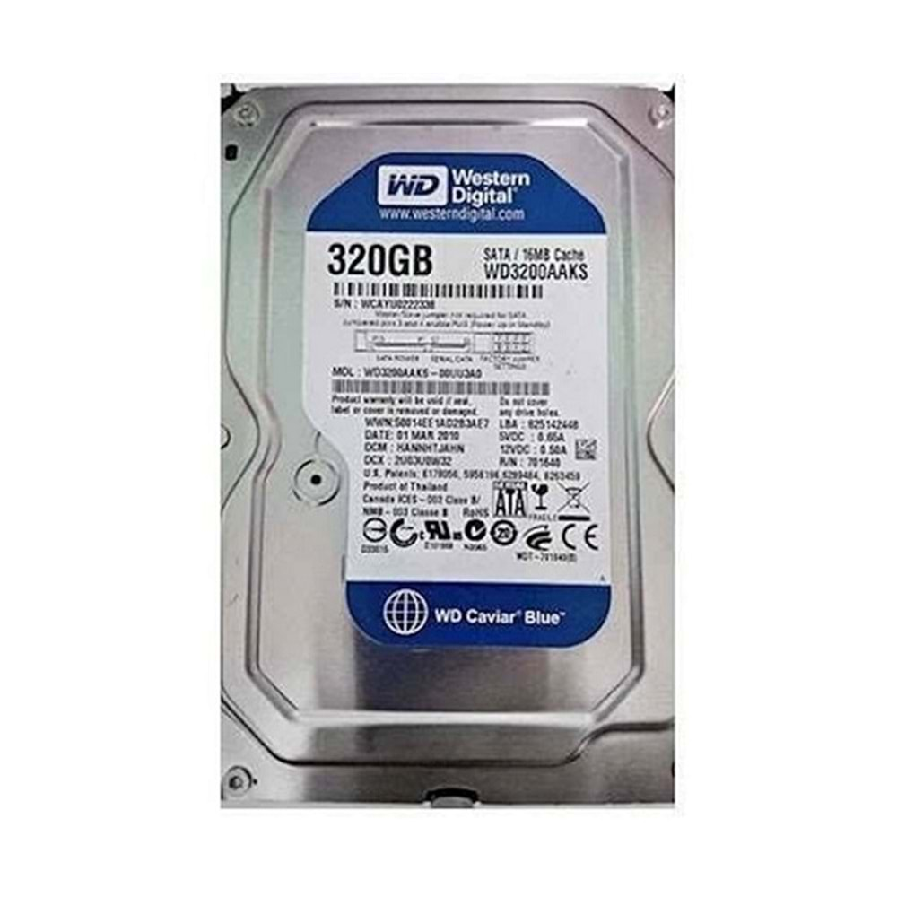 320GB WD HARDDISK (WD3200A) Yenilemiş