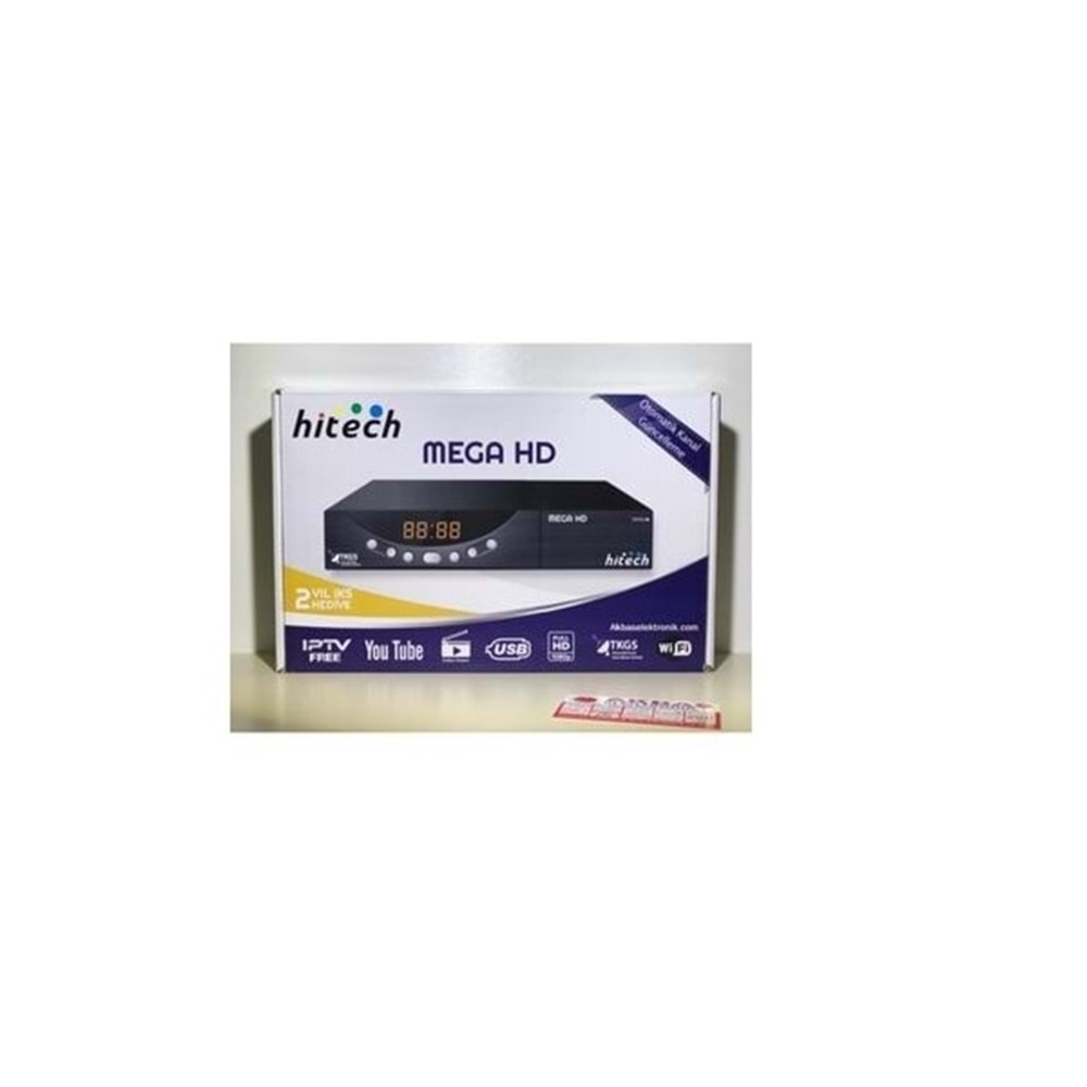 Korax Hitech Mega Full HD Kasalı Uydu Alıcısı - HDMI ve Scart