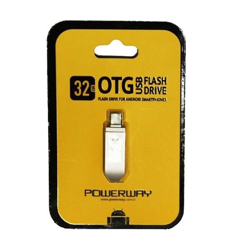 Powerway OTG USB Bellek Type C 32GB