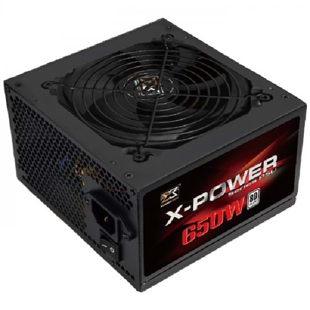 Xigmatek EN42654 X-Power 650W 80+ 120mm Fan ATX Power Supply