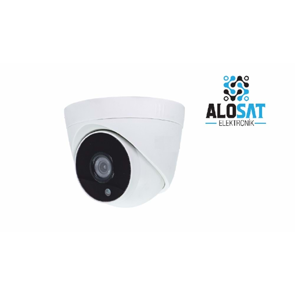 ALOSAT AHD 2MP AS-1332 Bullet KAMERA 1920x1080P Full HD3.6 mm 5Mp Sabit Lens, 1/2,7