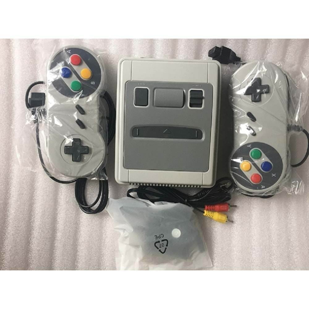 Super Mini Game Console SNES Entertainment System Built-in 620 Classic Games with Two Controllers