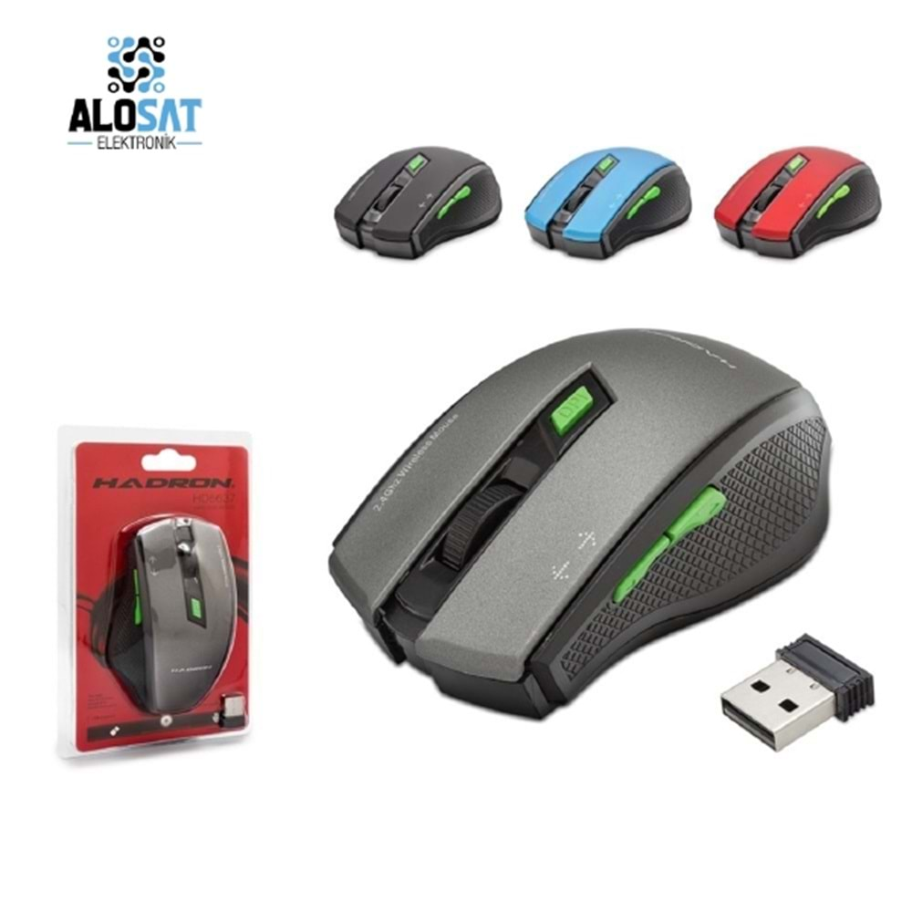 HADRON HD5637 MOUSE WIRELESS 1600 DPI