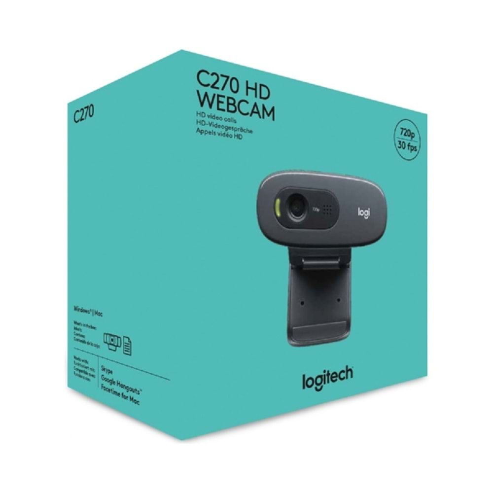 Logitech C270 HD Webcam