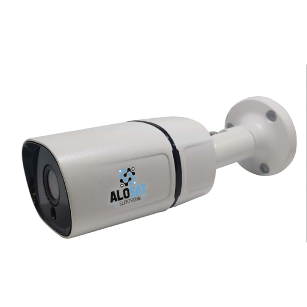 ALOSAT IP 4MP ALOST2059 SESLI Bullet KAMERA UNIVIEW Port H.265 2304x1296P Full HD3.6 MM 5Mp Sabit Lens (GENİŞ AÇI) , 1/2,7