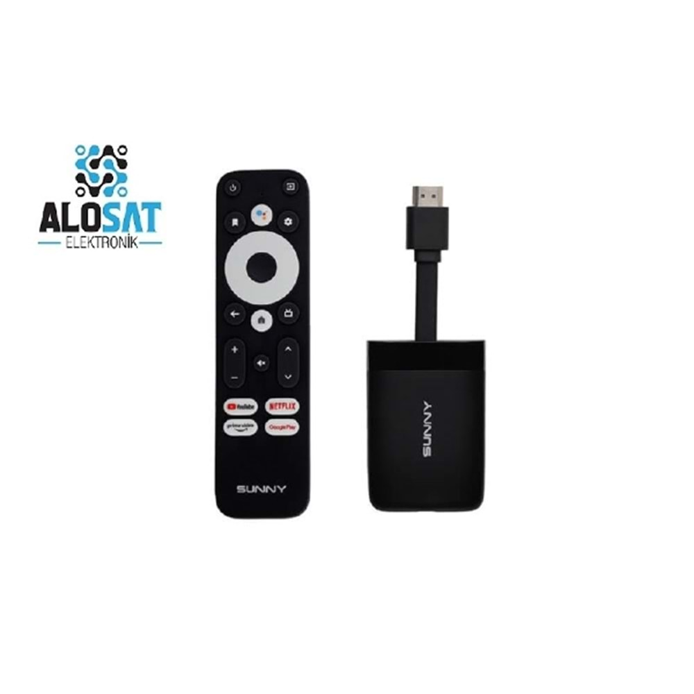 Sunny Box TV Prime TV Stick 4K Ultra HD Görüntü Kalitesi Android 11 İşletim Sistemi #alosat