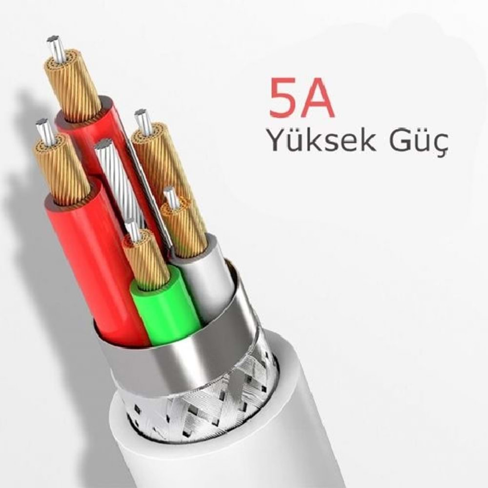 5A USB Type C Kable Fast Type-C - 2M ad2021