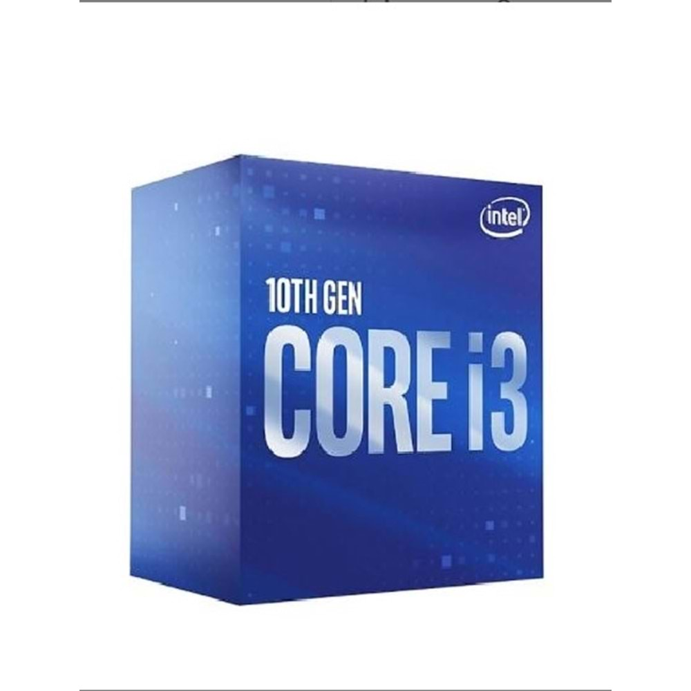 INTEL (10.Nesil) Comet Lake i3-10100F 3.6GHz ~ 4.3GHz 6mb 1200p İşlemci Box