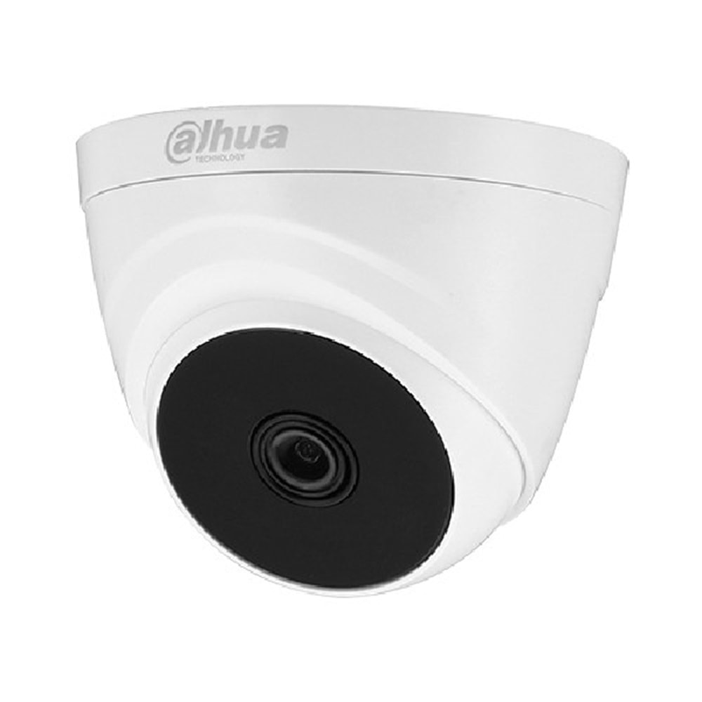 Dahua HAC-T1A21-0280B 2mp 2.8mm Cmos 1080P Tvı/ahd /cvı/cvbs Plastık Kasa Ir Dome Kamera