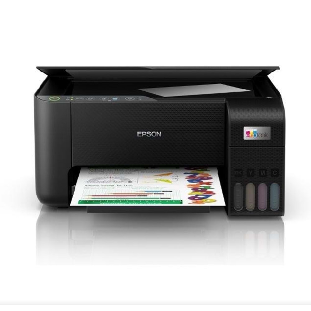 EPSON ECOTANK L3250 Renkli Deskjet AIO A4 Fotokopi Tarayıcı Wİ-Fİ (Tanklı) Yazıcı