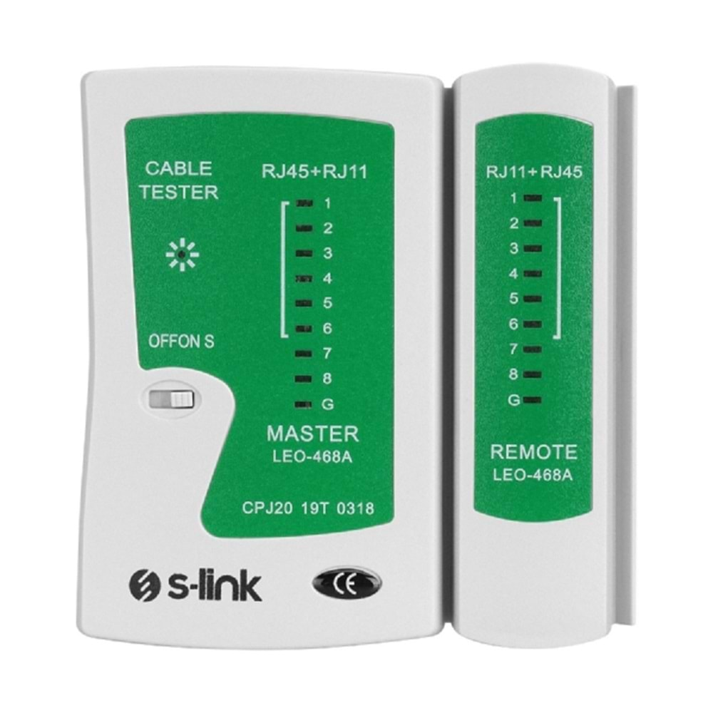 S-Link Sl-468 Rj-45,Rj-11 Lüks Kablo Test