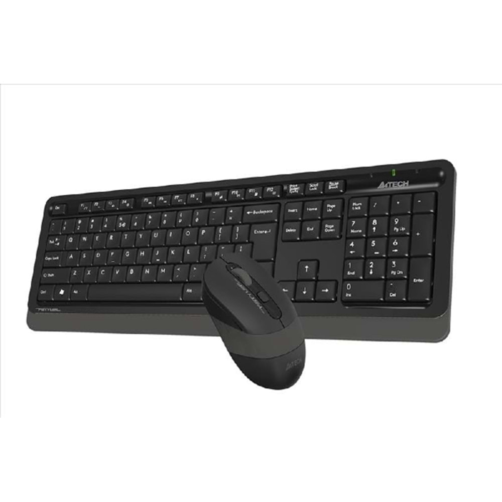 A4 TECH FG1010 Q Türkçe Kablosuz Gri 2000dpi Klavye+ Mouse