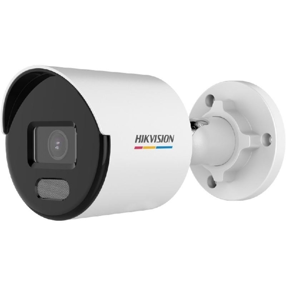 HIKVISION DS-2CD1027G0-LUF 1/2.8 CMOS 2MP 2.8mm POE Sesli ColorVu Bullet IP Güvenlik Kamera