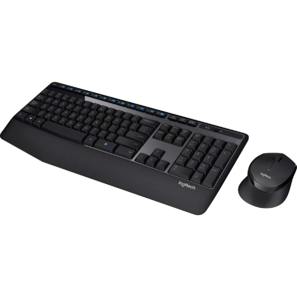 LOGITECH MK345 Q Türkçe Kablosuz Siyah Klavye+ Mouse