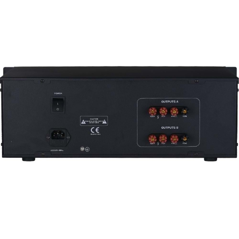 WÖLLER W-2950 6 KANALLI 99 DSP EFEKTLİ 2x500 WATT RACK TİPİ POWER MİKSER TEKNİK ÖZELLİKLERİ6 Kanal Power MikserMax. 2x 500 Watt Çıkış Gücü70-100V ve 4-16 Ohm Çıkış Usb/ Sd Kart/ Bluetooth99 Dsp Efekt6 Bölge Bağımsız Kontrol7 Band Grafik Ekolayzer6 Mi