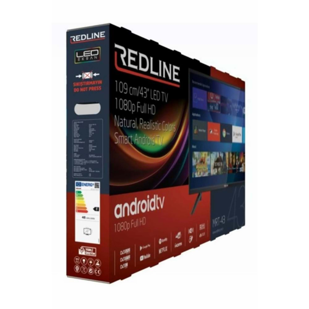 REDLINE MRT-43 Full HD Android 13 TV