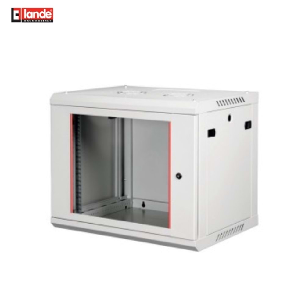 LANDE 12U LN-WB-12U6045 12U 60X45 Duvar Tip Boş Demonte Kabinet
