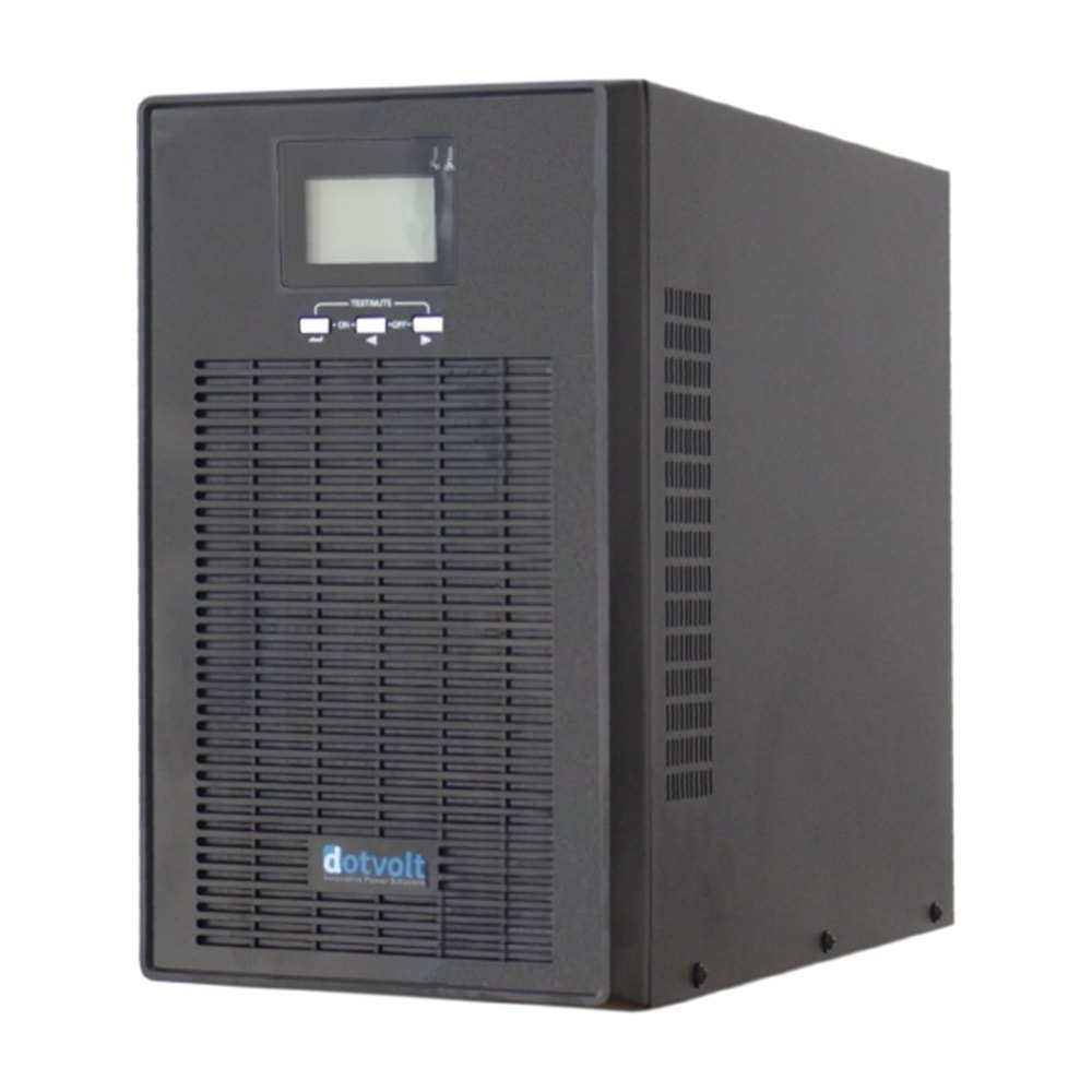 DOTVOLT MN SERİSİ Online 3 KVA 1/1 Faz 6x9AH Akü UPS