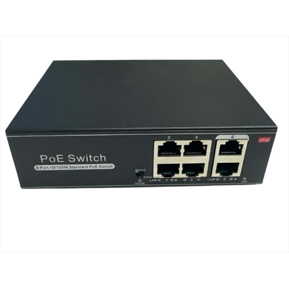 ALOSAT 4PORT POE SWİTCH 65W PG-H1064PLS
