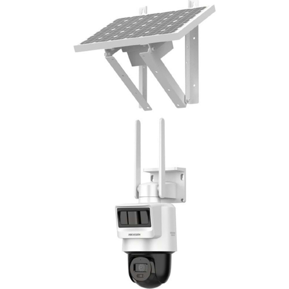 Hikvision DS-2DE2C200IWG-K/4G/C05S10 2mp 4g Lte Ptz Güvenlik Kamerası - Güneş Enerjili IP66 Dayanıklı 30M Gece Görüş