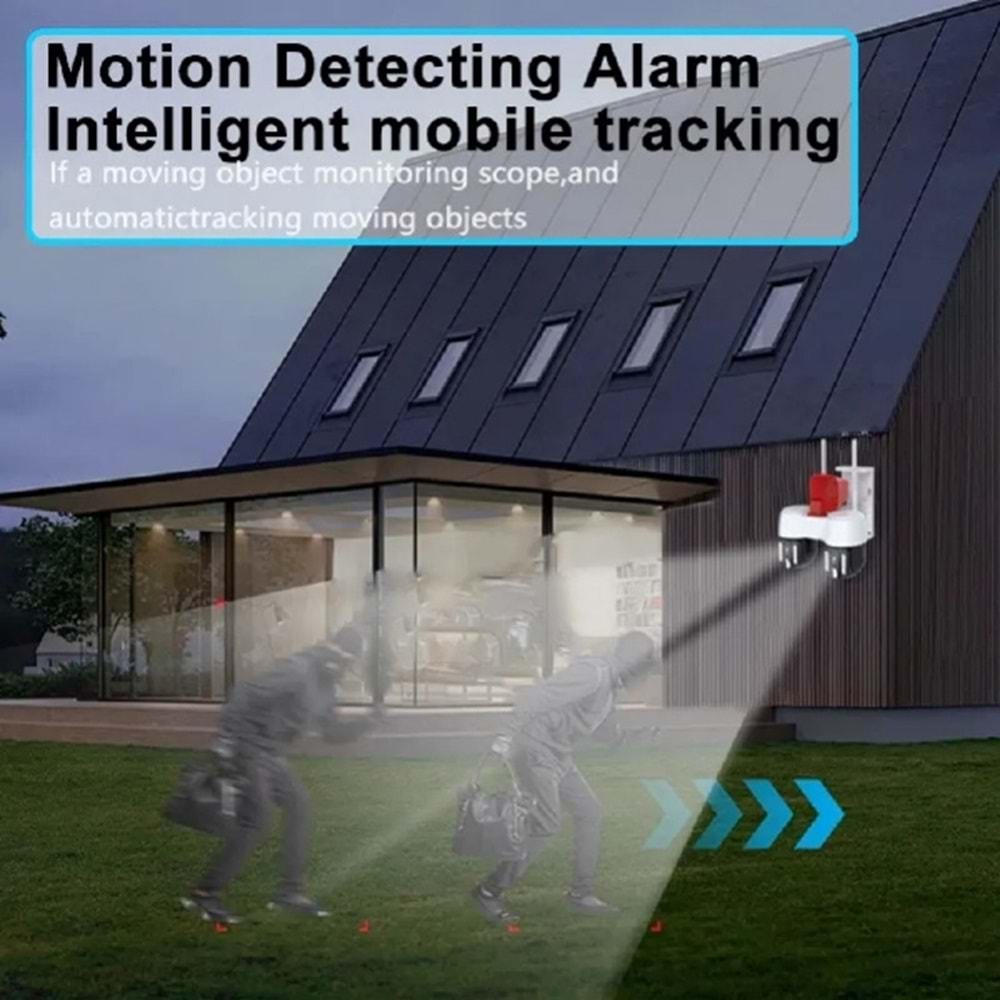 ALOSAT W-1284 WİFİ 2 Kamera hareket takip SIRIN YOOSEE UYGULAMASI