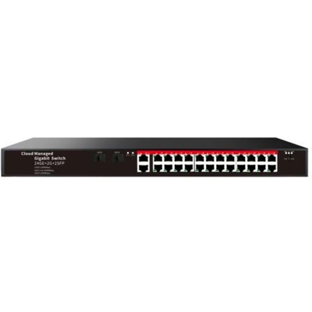 ALOSAT GP-2433 24PORT+2SFP GIGABIT BULUT YÖNETİLEBİLİR ETHERNET SWİTCH