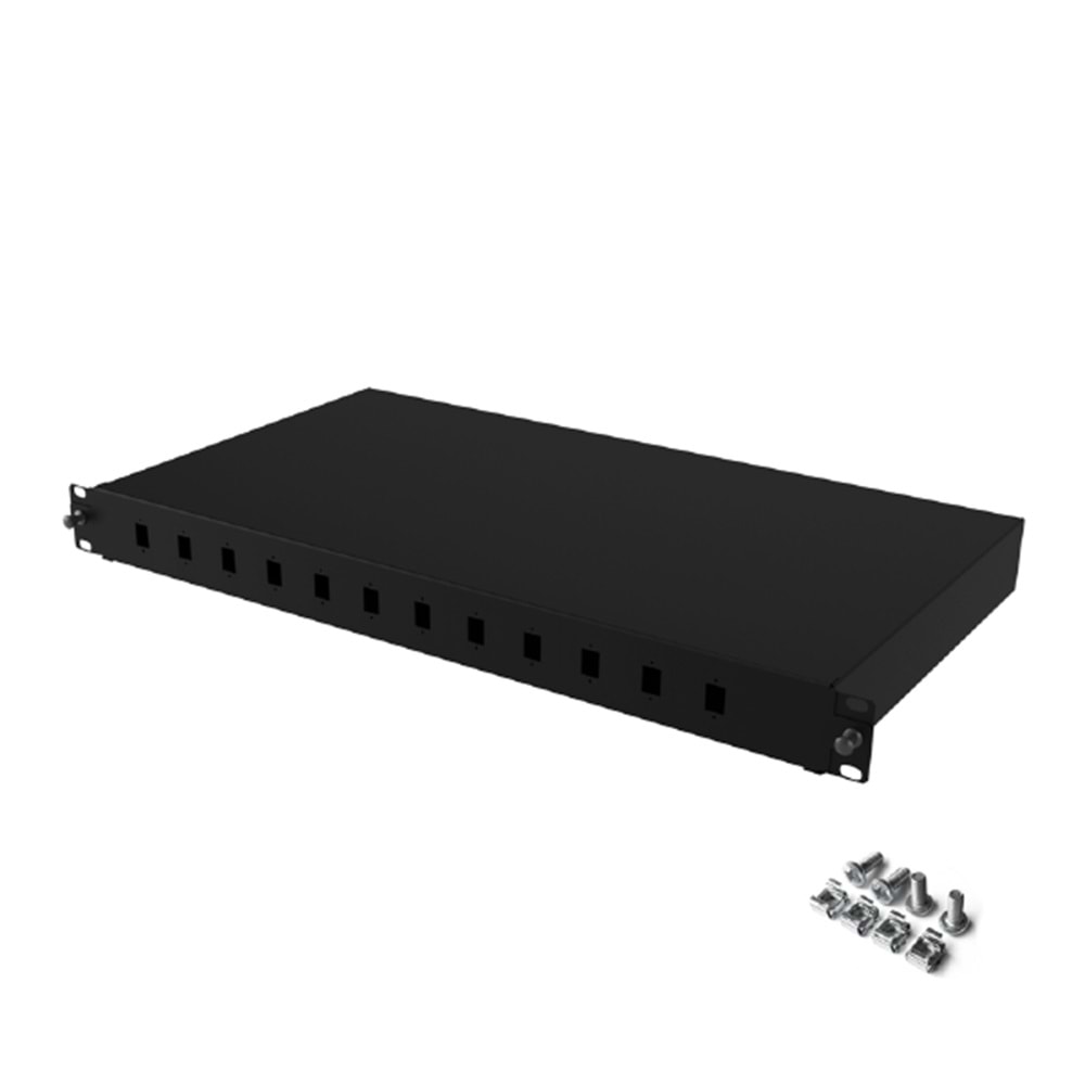 Teldata Fiber Optik Patch Panel Sc-Dx-12Port