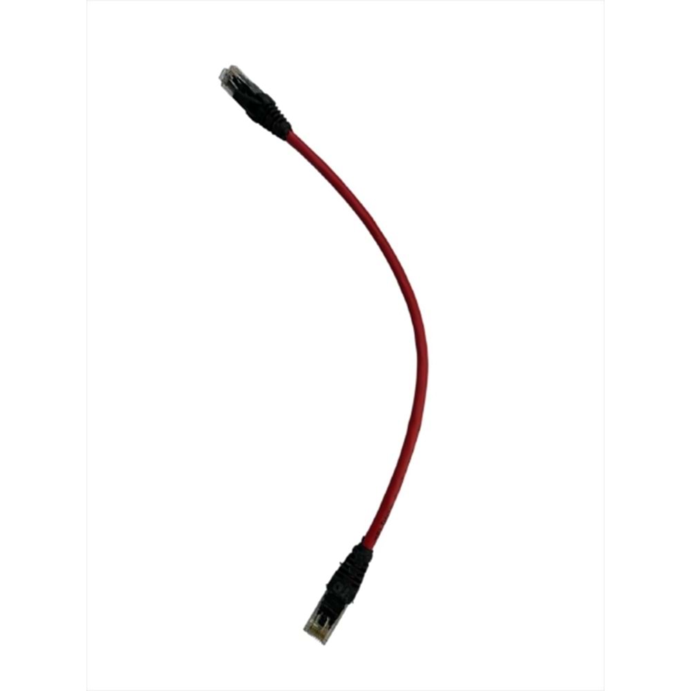 Teldata TLD-050K Cat6 0.50MT Kırmızı Utp Patch Kablo