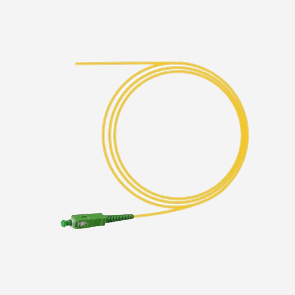 Fiber Optik Pigtail Single Mode SC APC - G657 A2 Easy Strip - 1Metre