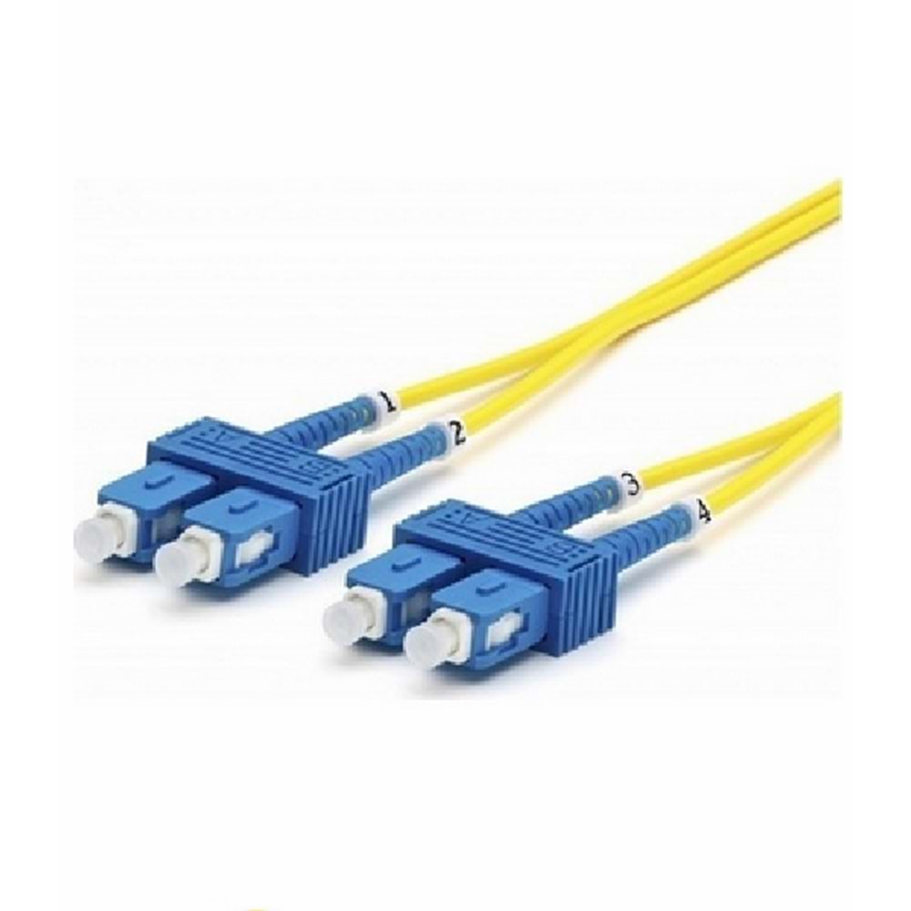 FBR-SM-SC-SC-DX-2MSC-SC (SM) SINGLE MODE FIBER PATCH KABLO - 2METRE ( DX )
