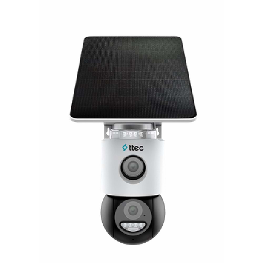 Ttec SLR-3320S-MH/SL-4G 6mp 4mm Ip Solar Panel Kamera