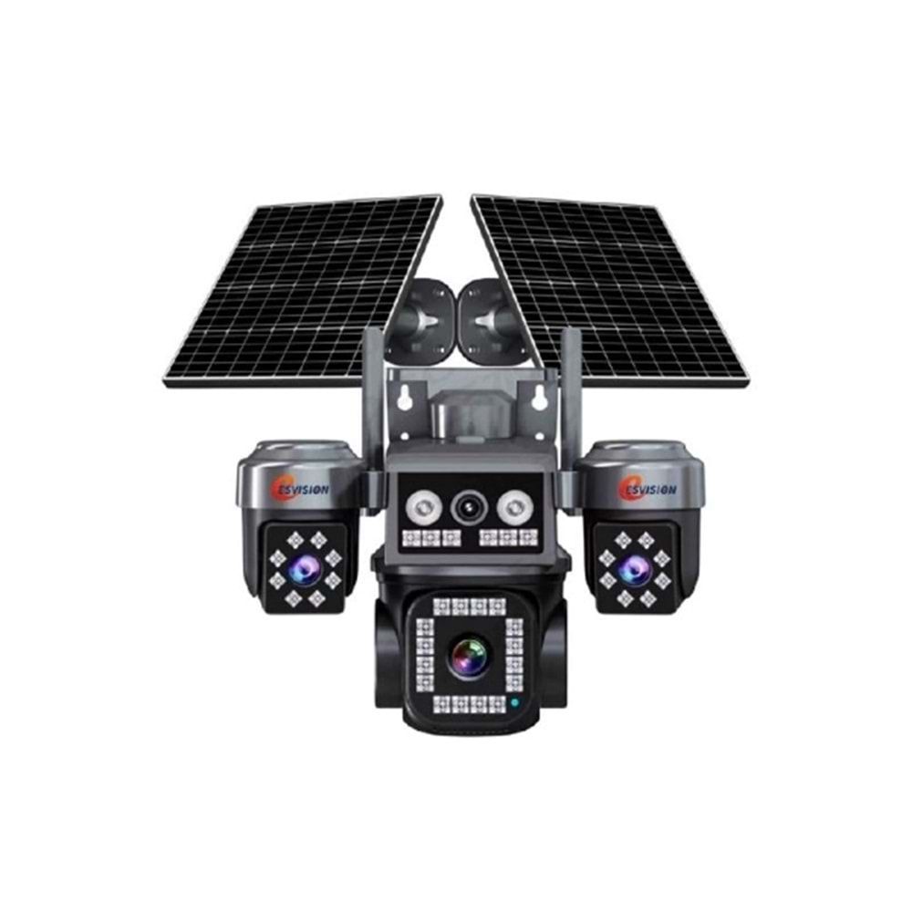 ESVISION ES-5704 4G SOLAR CAMERA AOV 4 LENS
