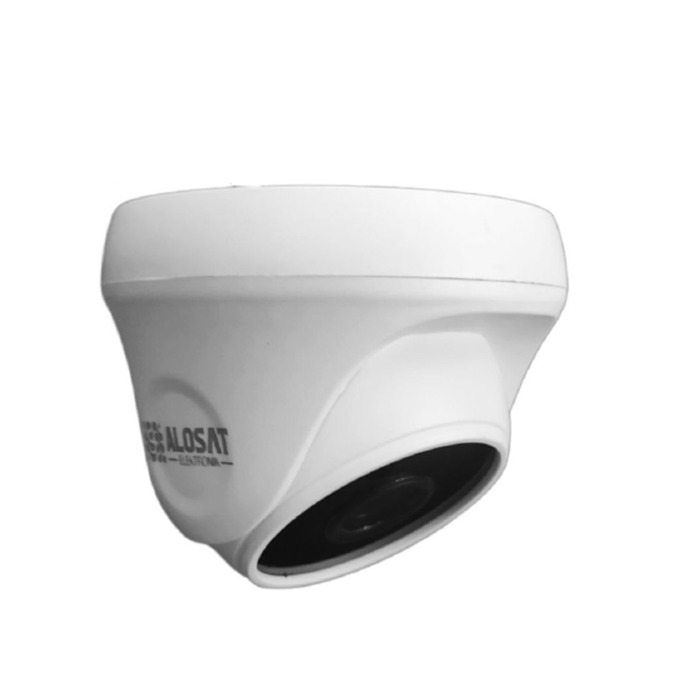 ALOSAT AHD 2MP 2.8MM AS-12372 DOME Kamera 2.8MM 1920x1080P Full HD2.8 mm 5Mp Sabit Lens, 1/2,7