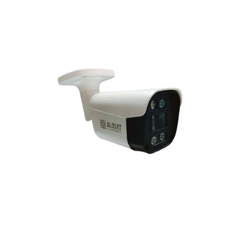 ALOSAT IP 4MP AS-4402W BULLET KAMERA POE/SISLI 4MP 2334X1296 FullHD 4 VPXOM BOARD - 3 SS 1/2 CM S 4 WARMIL FULL COLOR Mun METAL GOVDC / IPSSPDC 2