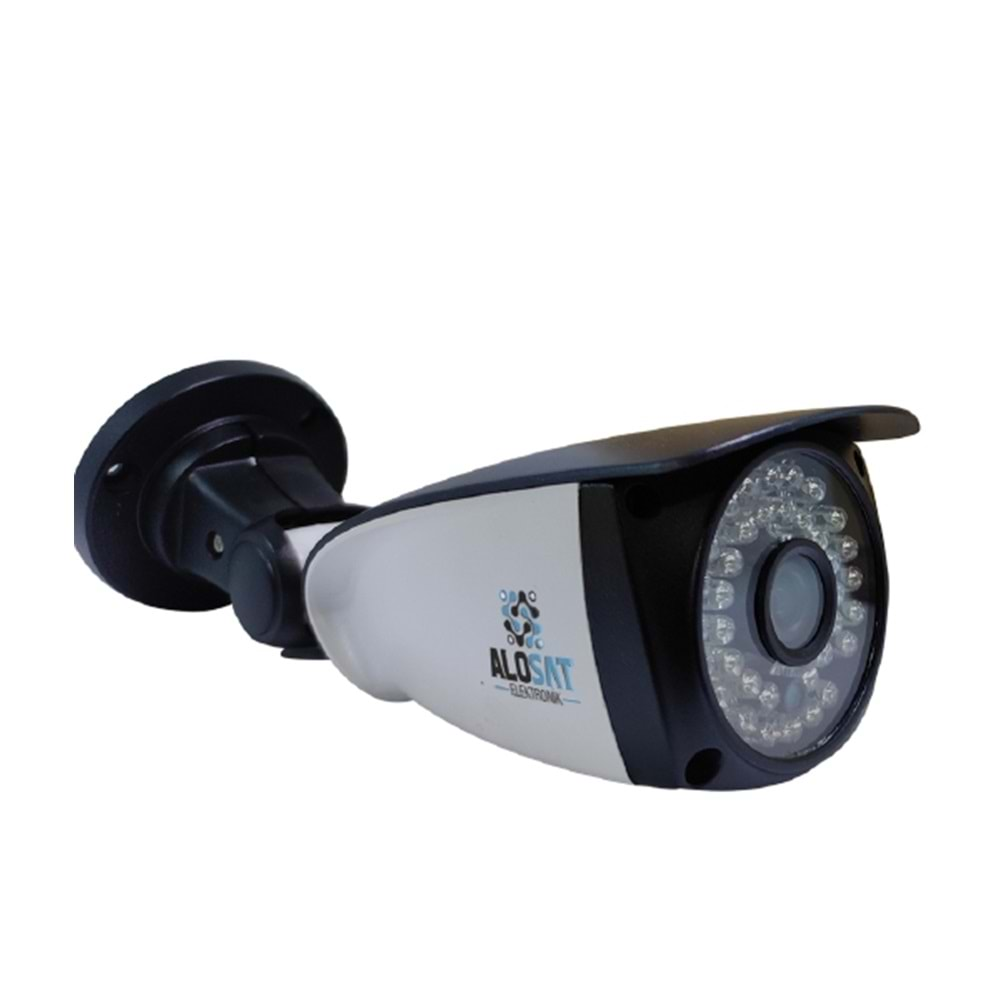 ALOSAT IP 4MP AS-4432 Bullet Kamera SESLI UNIVIEW IP H.265 4 Mp 2304x1296P Full HD3,6 MM 5Mp Sabit Lens, 1/2,7