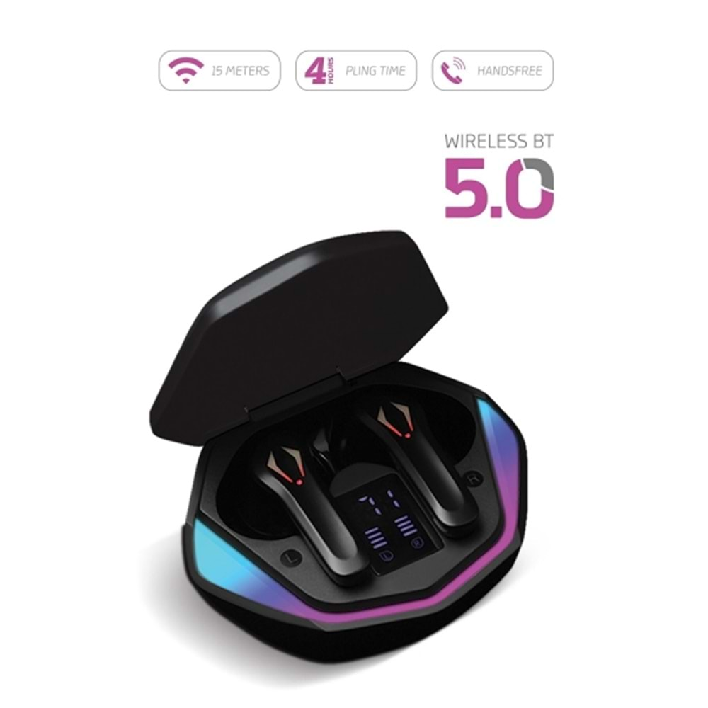 Powerway Smart Techno Btx23 Gamer Pods 2 Yeni Nesil Oyuncu Bluetooth Kulaklık