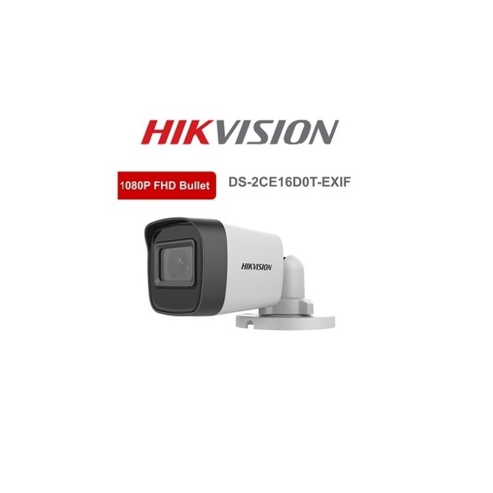 Hikvision DS-2CE16D0T-EXIF Gece Görüşlü 1080P Güvenlik