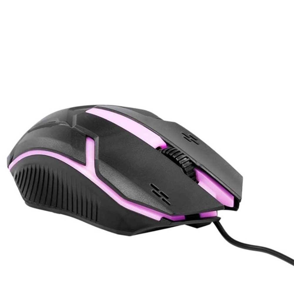 Renkli Işıklı Mouse Kablolu FC-5192