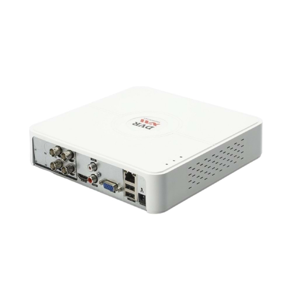 4Kanal Kayıt Cihazı ALOSAT R-5003XV Güvenlik Kamera Kayıt Cihazı Dvr / Nvr H.265 DVR 5mp Xmeye Yazılım