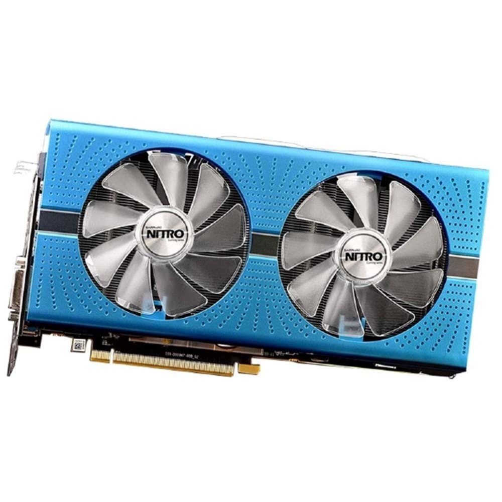 RX 590 8GB 2.EL Cihazlar ekran kartları GPU Radeon RX590 GME 8GB Nitro AMD ekran kartı masaüstü bilgisayar ekran bilgisayar oyunu haritası kullanılan