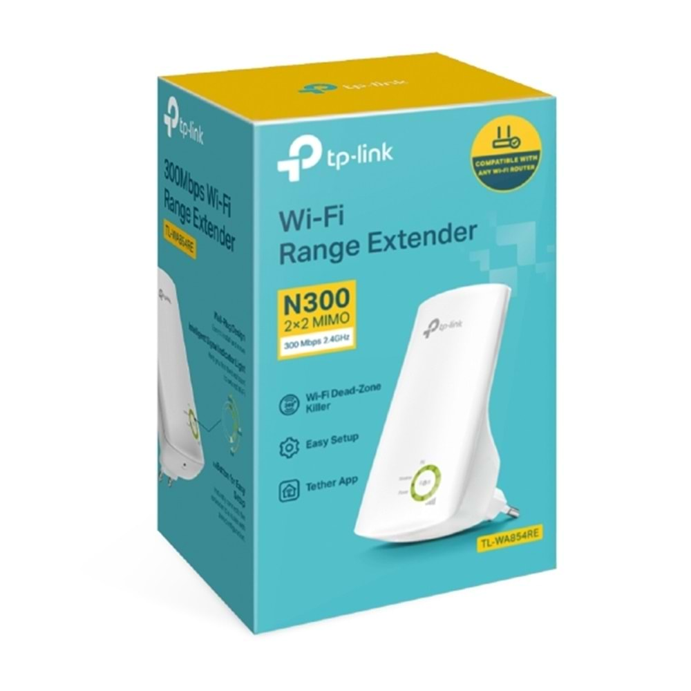 Tp-Link Tl-wa854re Wi-fi 300mbps Menzil Genişletici TL-WA854RE