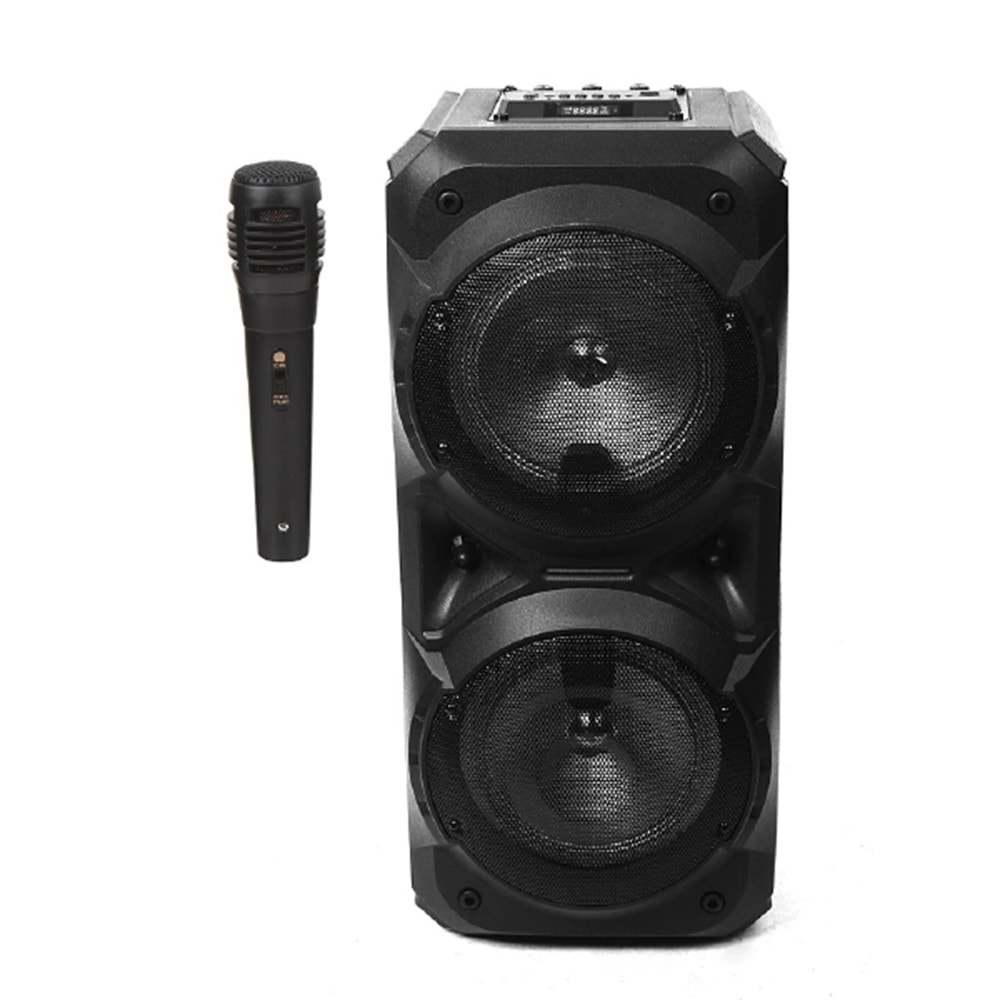 Hoparlör ZQS-8201 Bluetooth, mikrofon, USB TF, TWS radyo