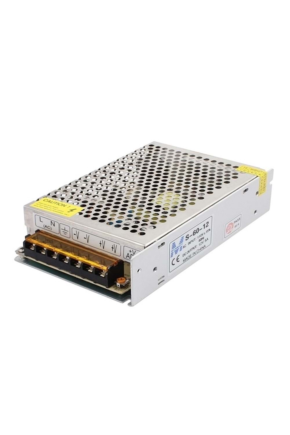 ADAPTÖR 12V 5A METAL KASA