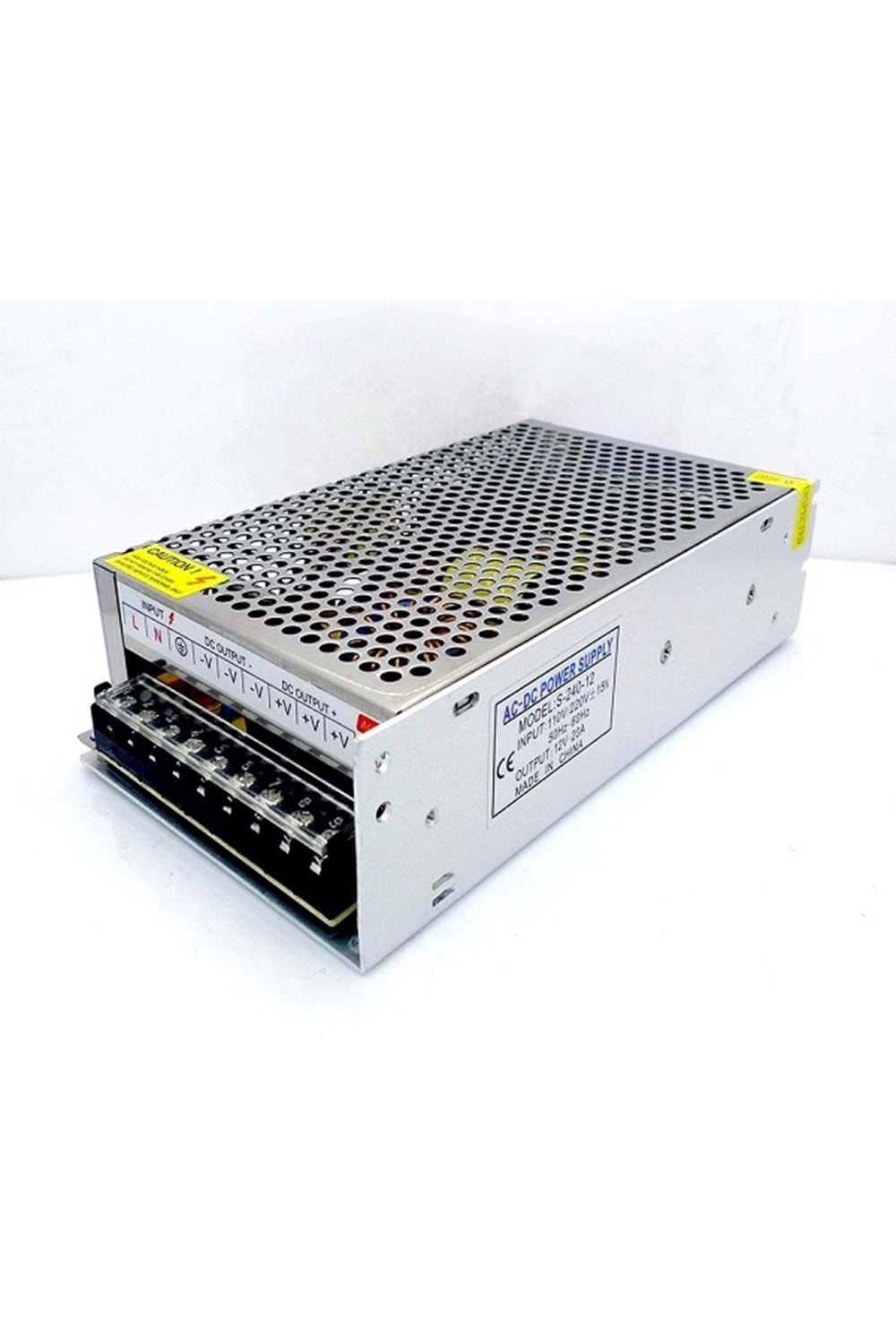 ALOSAT ADAPTÖR 12V 30A METAL KASA