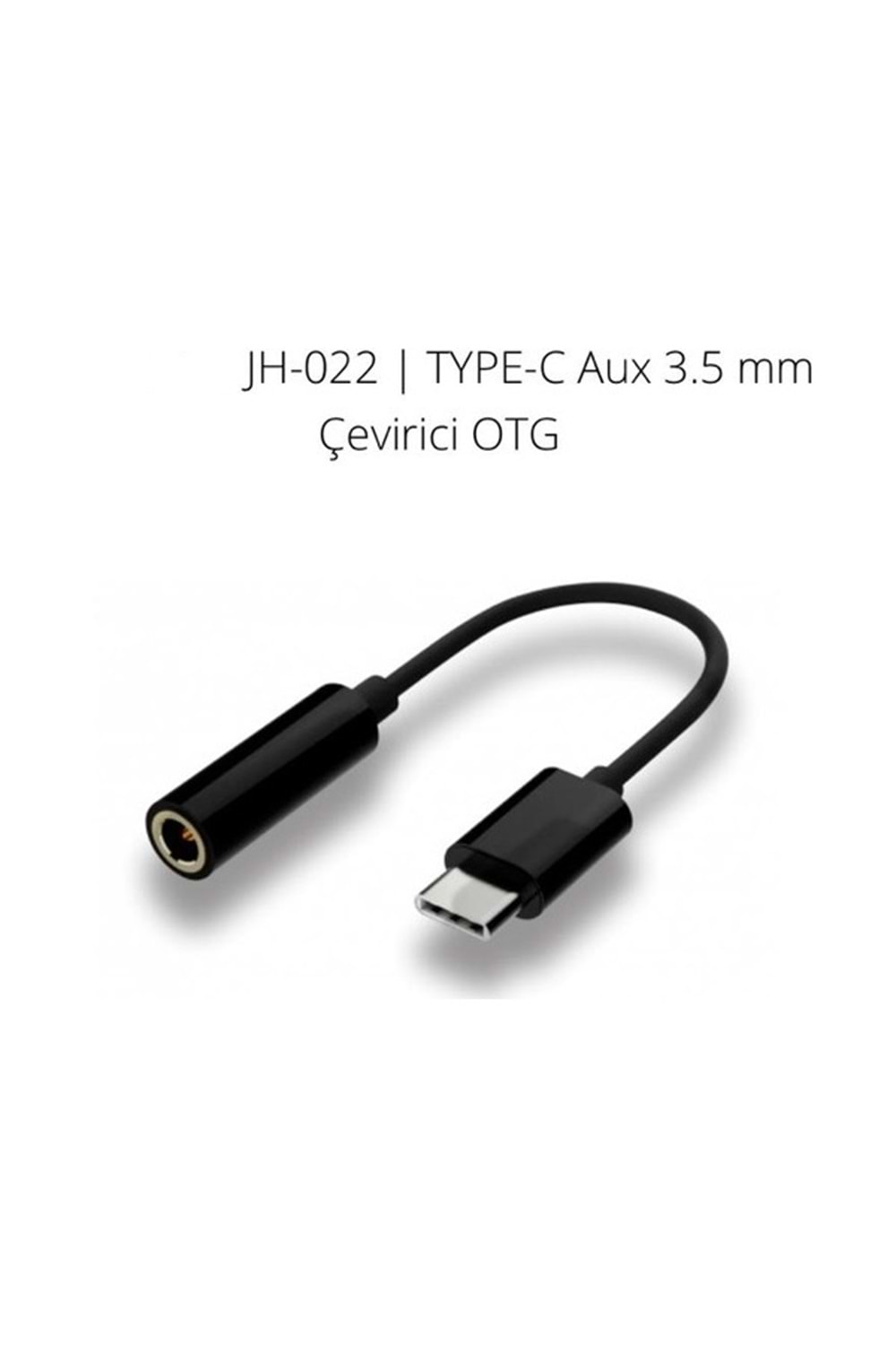 JH-022 TYPE-C Aux 3.5 mm Çevirici OTG