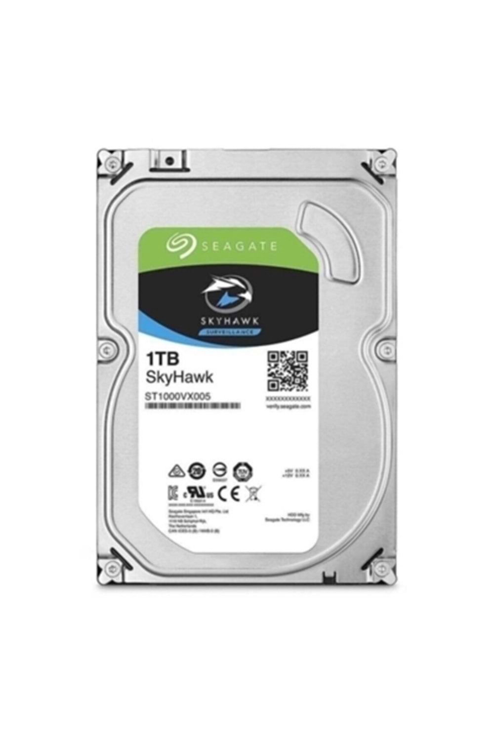1TB Distribütör SEAGATE SKYHAWK SERİSİ ST1000VX008 HARDDİSK 7/24