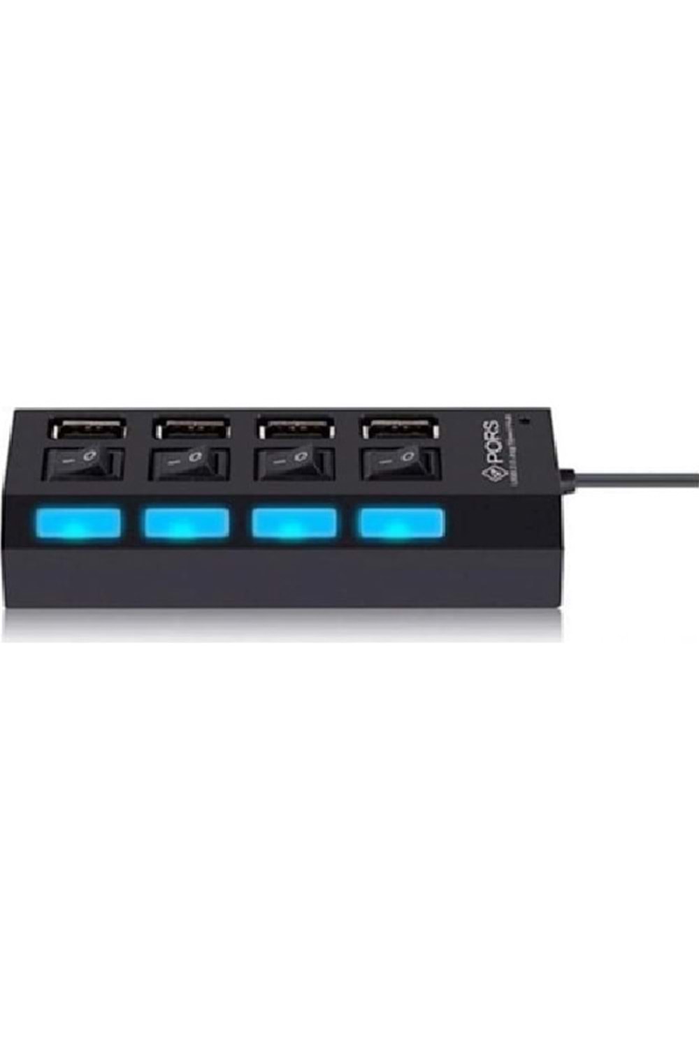 Polygold PG-286 4 Port USB Çoklayıcı 2.0 On-Off Tuşlu C-852 8680090057140